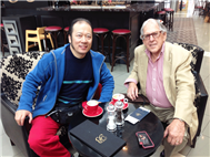 Karl with Dr. Ronald Smart